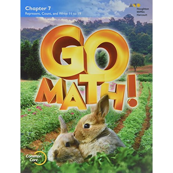 Pre-Owned Go Math!: Student Edition Chapter 7 Grade K 2015 (Paperback) 0544341767 9780544341760