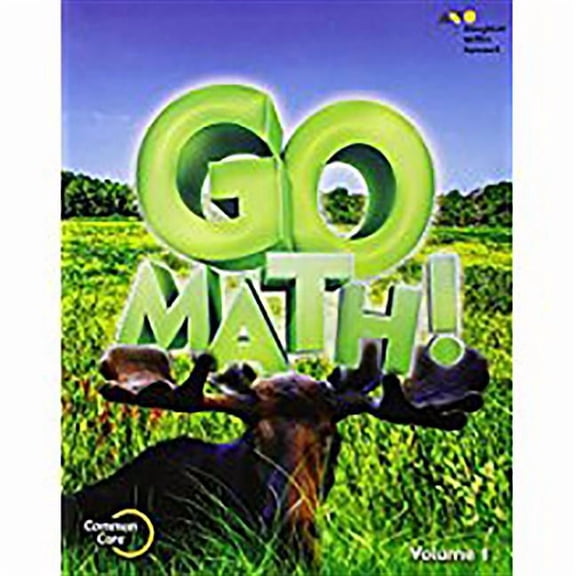Go Math! Student Edition Volume 1 Grade 3 2015, (Paperback)