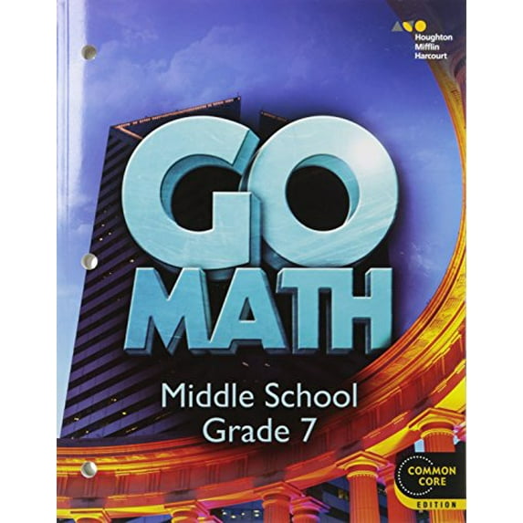 Pre-Owned Go Math! : Student Interactive Worktext Grade 7 2014 (Paperback) 9780544056756
