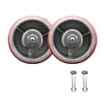 thumbnail image 1 of Go Mini Portable Storage Container Replacement Wheel Set with Zerk Axle Nuts-SCC, 1 of 2