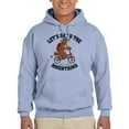 thumbnail image 1 of Go Mountains Bear On Bike Hoodie Men -Image by Shutterstock, Male XX-Large, 1 of 4