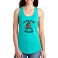 thumbnail image 1 of Go Mountains Bear On Bike Racerback Tank Women -Image by Shutterstock, Female Medium, 1 of 4