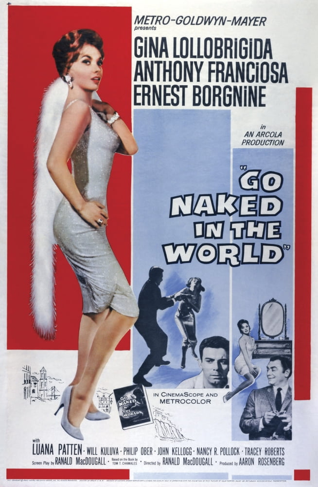 Go Naked In The World Canvas Art - (11 x 17)