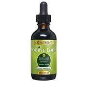 Go Nutrients Iodine Edge Nascent Iodine Liquid Drops, High-Potency Liquid Iodine Supplement, Thyroid Support, 1 fl oz