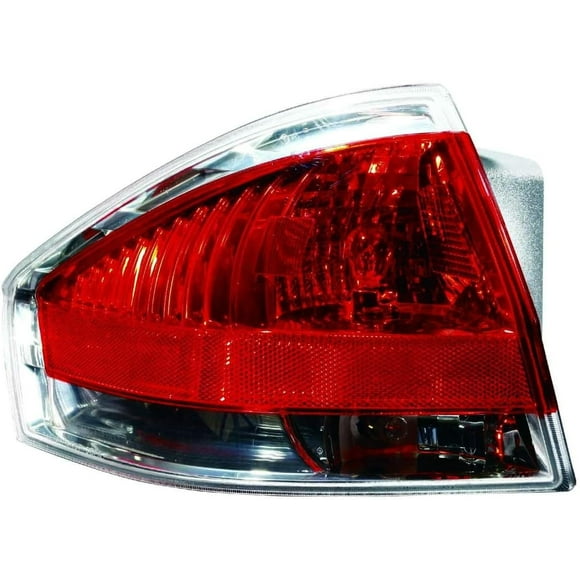 Go-Parts - for 2008-2009 Ford Focus Rear Tail Light Lamp Assembly/Lens/Cover - Left (Driver) Side - (Sedan) Replacement 9S4Z 13405 D FO2800215