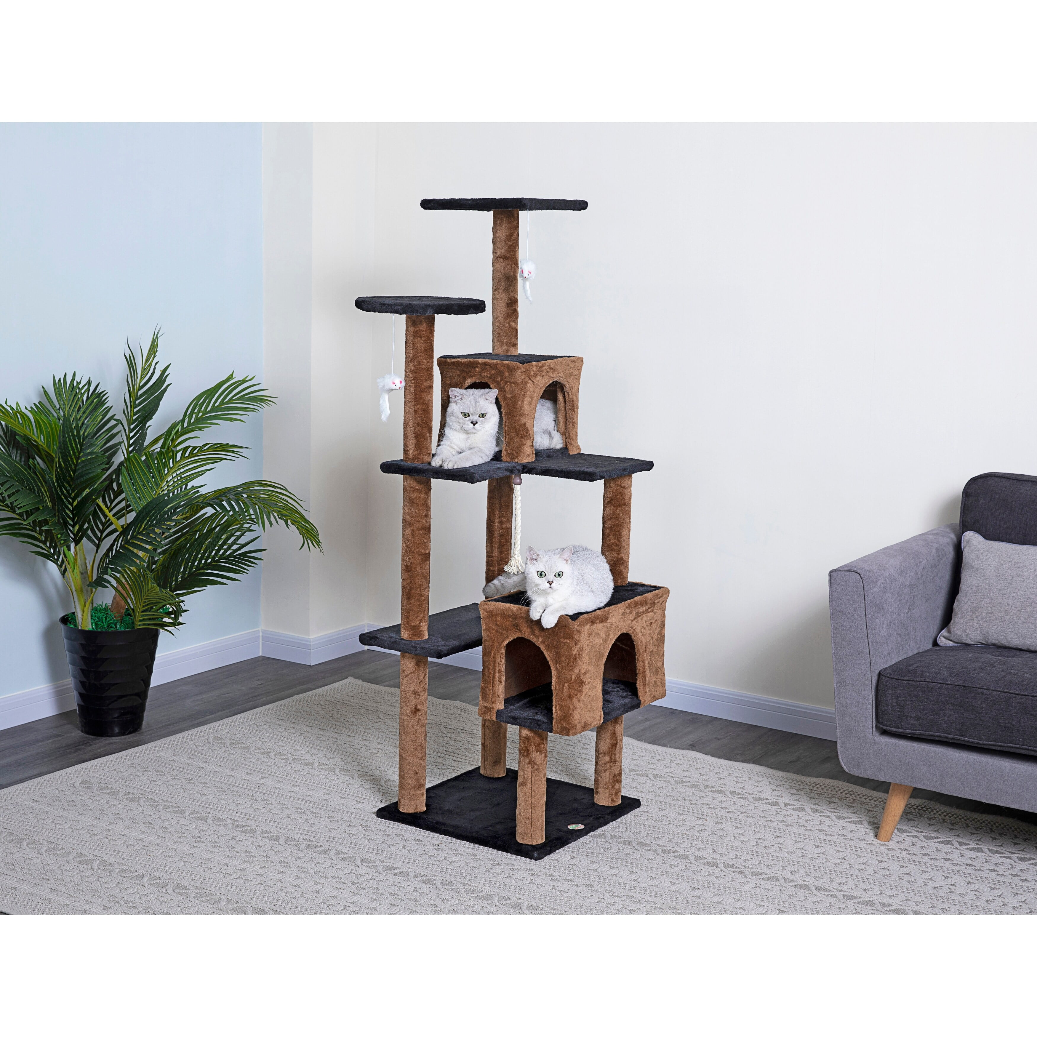 Stunning Feline Exercise Tree image