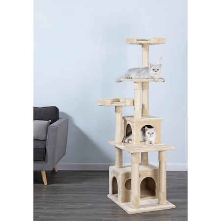 Go Pet Club 67'' Condo House Cat Tree