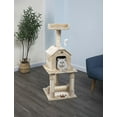 thumbnail image 1 of Go Pet Club F04 45 in. Beige Cat Tree Condo Furniture, 1 of 3
