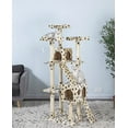 thumbnail image 1 of Go Pet Club F2085 72 in. Cat Tree Condo House Furniture, Paw Print, 1 of 4