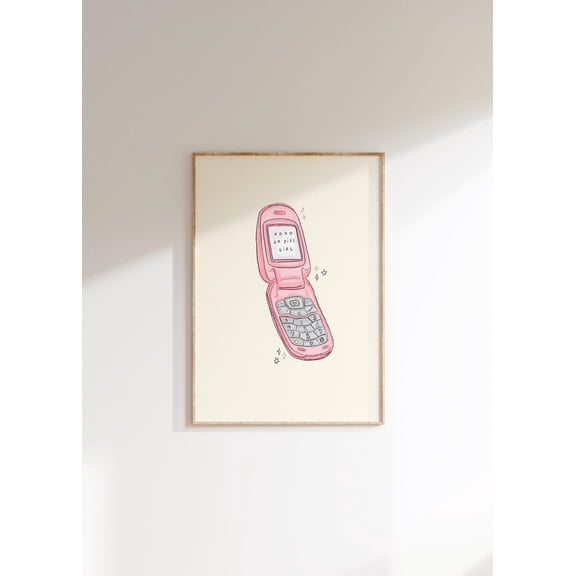 Go Piss Girl Wall Art Gossip Girl Bathroom Decor, Stretched Canvas Size 8x12