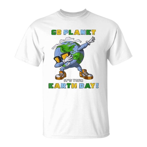 Go Planet Its Your Earth Day Dabbing For TShirt