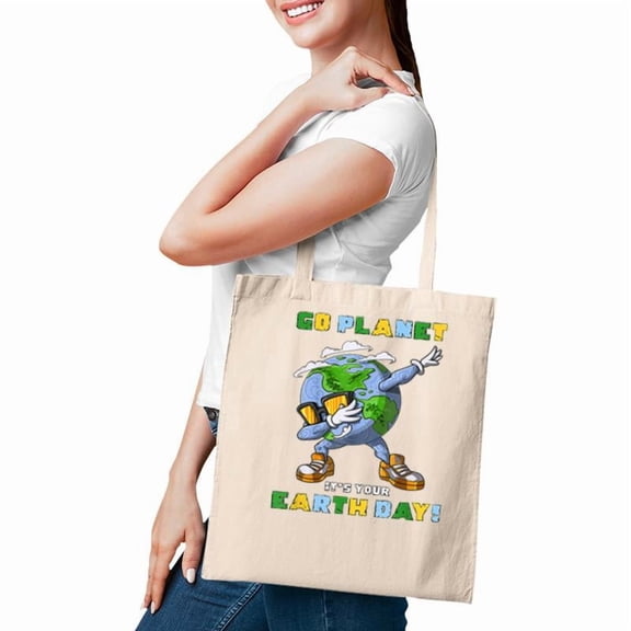 Go Planet Its Your Earth Day Dabbing Gift For Kids Tote Bag
