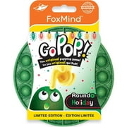 Go Pop! Roundo - Holiday Glitter Green - The Original Popping Game, 3IN1: Fidget Toy, Solo, 2 Player - Stress Reliever, Ages 5+, 1-2 Players