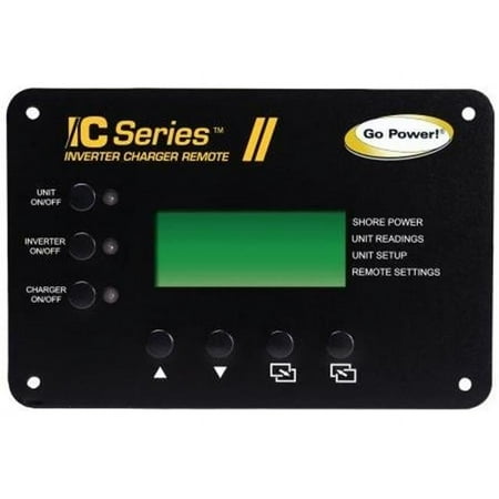 Go Power! 77742 GP-ICR-50 Inverter Charger Remote for IC Series Inverter/Charger
