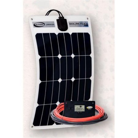 Go Power! 82851 Gp-Flex-35: 35 Watt Flexible Solar Kit W/10 Amp Controller