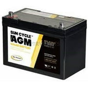 Go Power GPO76285 100A Hour 12V AGM Battery