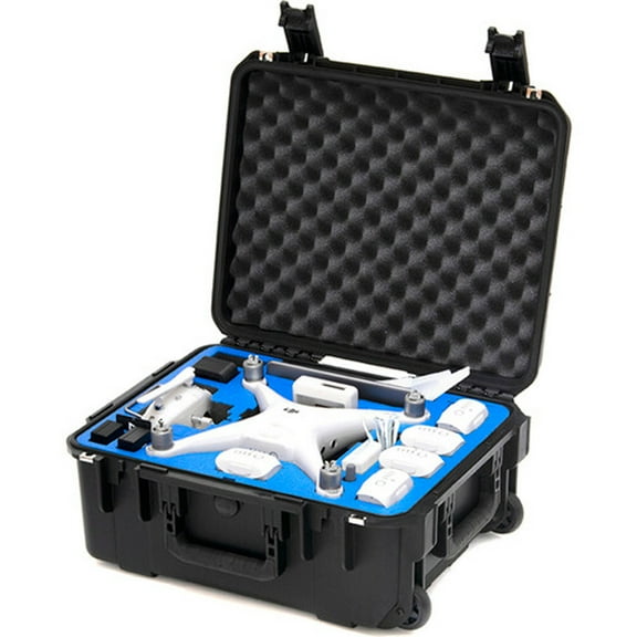 Go Professional Cases V2 Compact Wheeled Hard Case for DJI Phantom 4 and Accessories