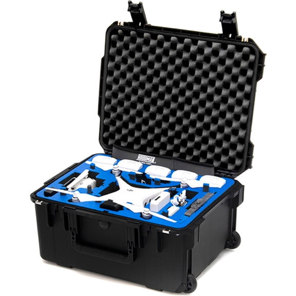 Go Professional Cases V2 Wheeled Hard Case for DJI Phantom 4 Props On and Accessories