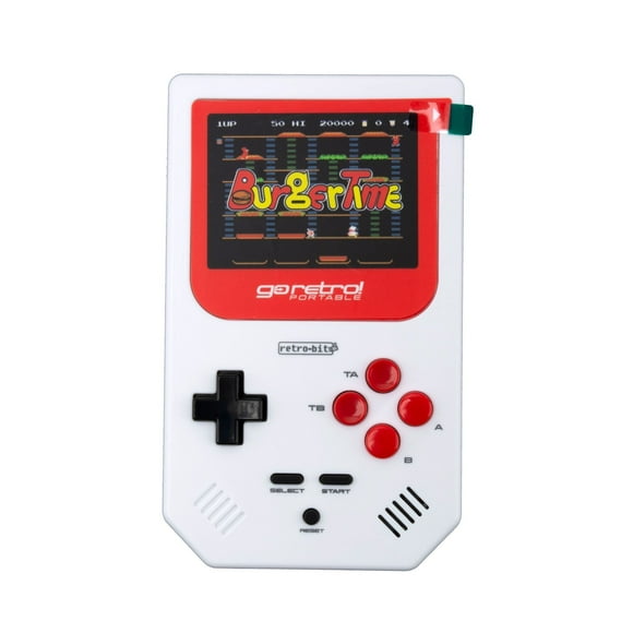 Go Retro Portable, White/Red