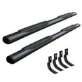 thumbnail image 1 of Go Rhino 104443580T 4" 1000 Series Side Steps with Mounting Brackets - Double Cab Only For Toyota 22-24 Tundra (Extended Cab Pickup), 1 of 5