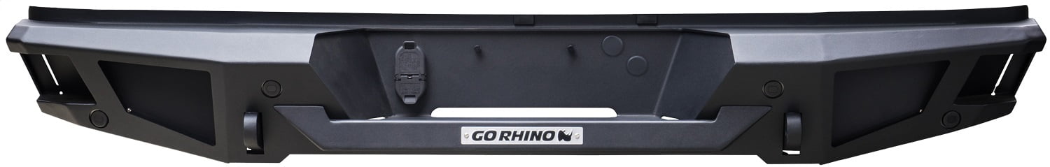 Go Rhino 28173T BR20 Rear Replacement Bumper; Bumper- Rear Fits select: 2015-2018 CHEVROLET SILVERADO, 2015-2019 GMC SIERRA