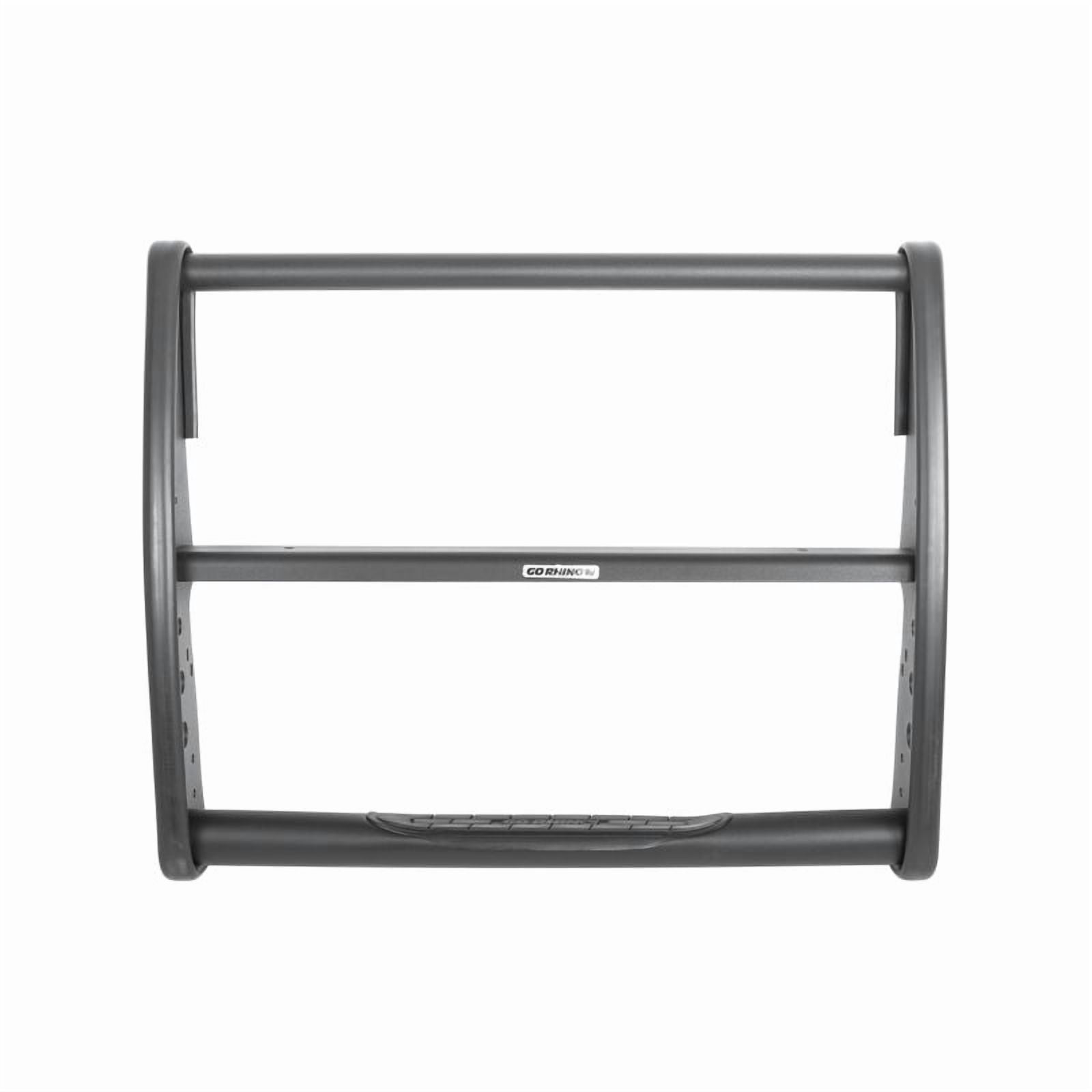 Go Rhino 3130T Front Center 3100 Series StepGuard Center Grille Guard only Compatible with 19-23 1500 Fits select: 2019-2022 RAM 1500, 2023 RAM 1500 BIG HORN/LONE STAR