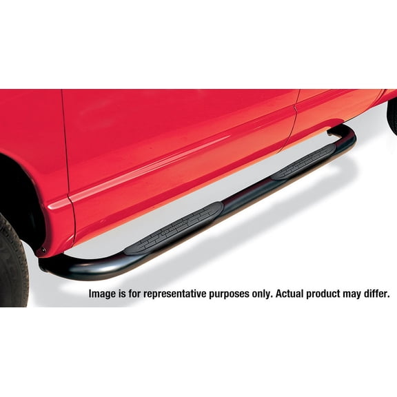 Go Rhino 4097B 4000 Series Side Steps with Mounting Brackets Kit - Black Powder Coat For Dodge 02-08 Ram 1500, Dodge 03-09 Ram 2500, Dodge 03-09 Ram 3500 (Crew Cab Pickup)