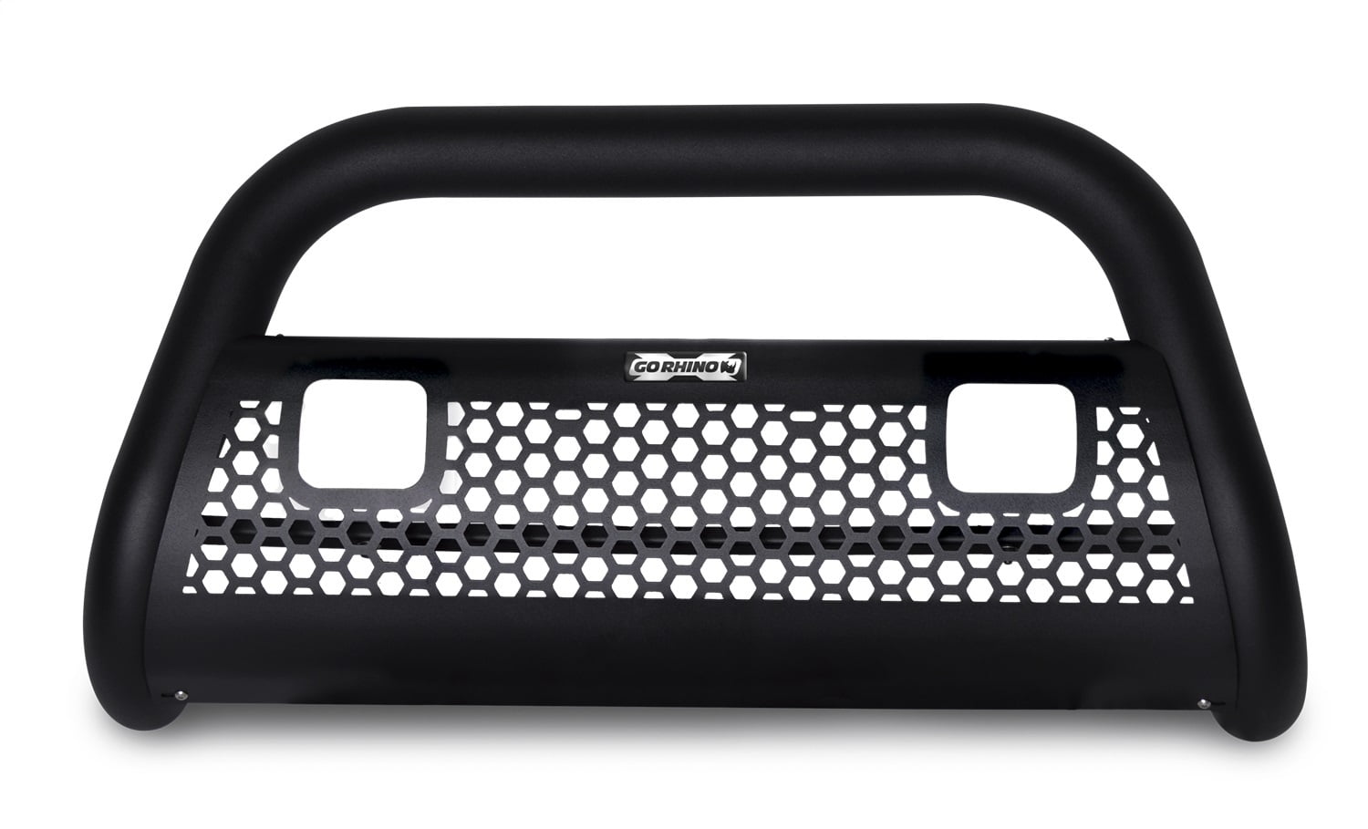 Go Rhino 55542T Rhino Charger/RC2 LR Complete Front Bull Bar Kit For Trucks - Hex Skid Plate, LED Light Mounts - View #9