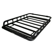 Go Rhino 5935372T SRM500 - 75 Flat Platform Roof Rack With Side & Rear Rail Kit