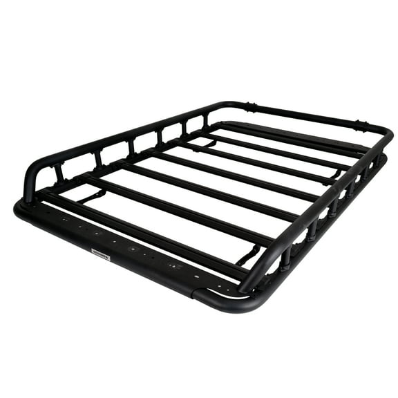 Go Rhino 5935372T SRM500 - 75" Flat Platform Roof Rack With Side & Rear Rail Kit