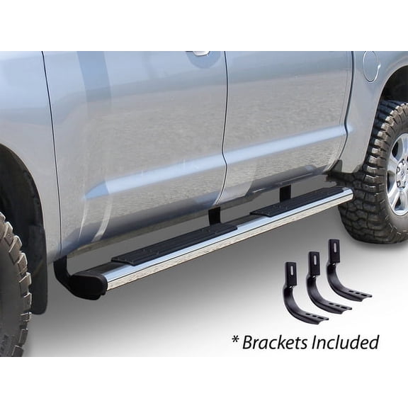 Go Rhino! 6" OE Xtreme Side Steps with Mounting Brackets Kit for 07-19 Silverado