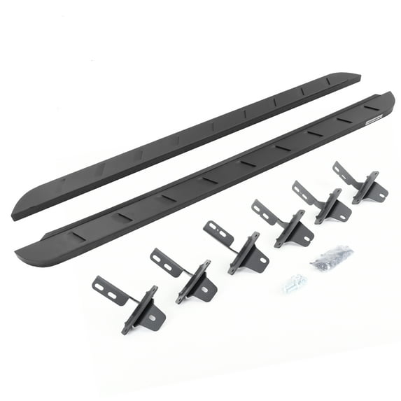 Go Rhino 63412973SPC RB10 Slim Line Running Boards with Mounting Brackets Kit For Ford 21-24 Bronco (Sport Utility)