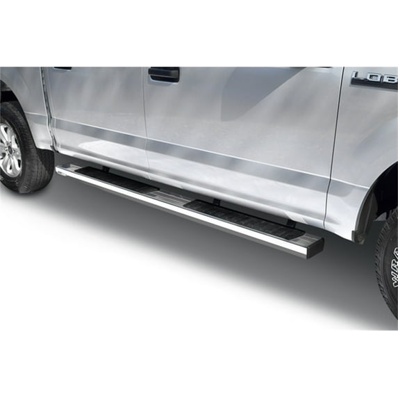 Go Rhino 660187PS 6" OE Xtreme II SideSteps Polished Stainless Fits select: 2004-2023 FORD F150, 2001-2023 CHEVROLET SILVERADO