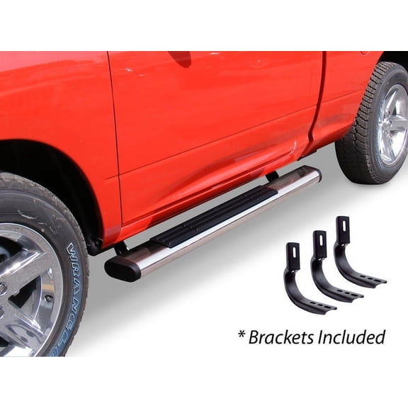 Go Rhino 686418052PS 6" OE Xtreme Side Steps with Mounting Brackets Kit For Ford 99-16 F-250 Super Duty, Ford 99-16 F-350 Super Duty(Standard Cab Pickup)