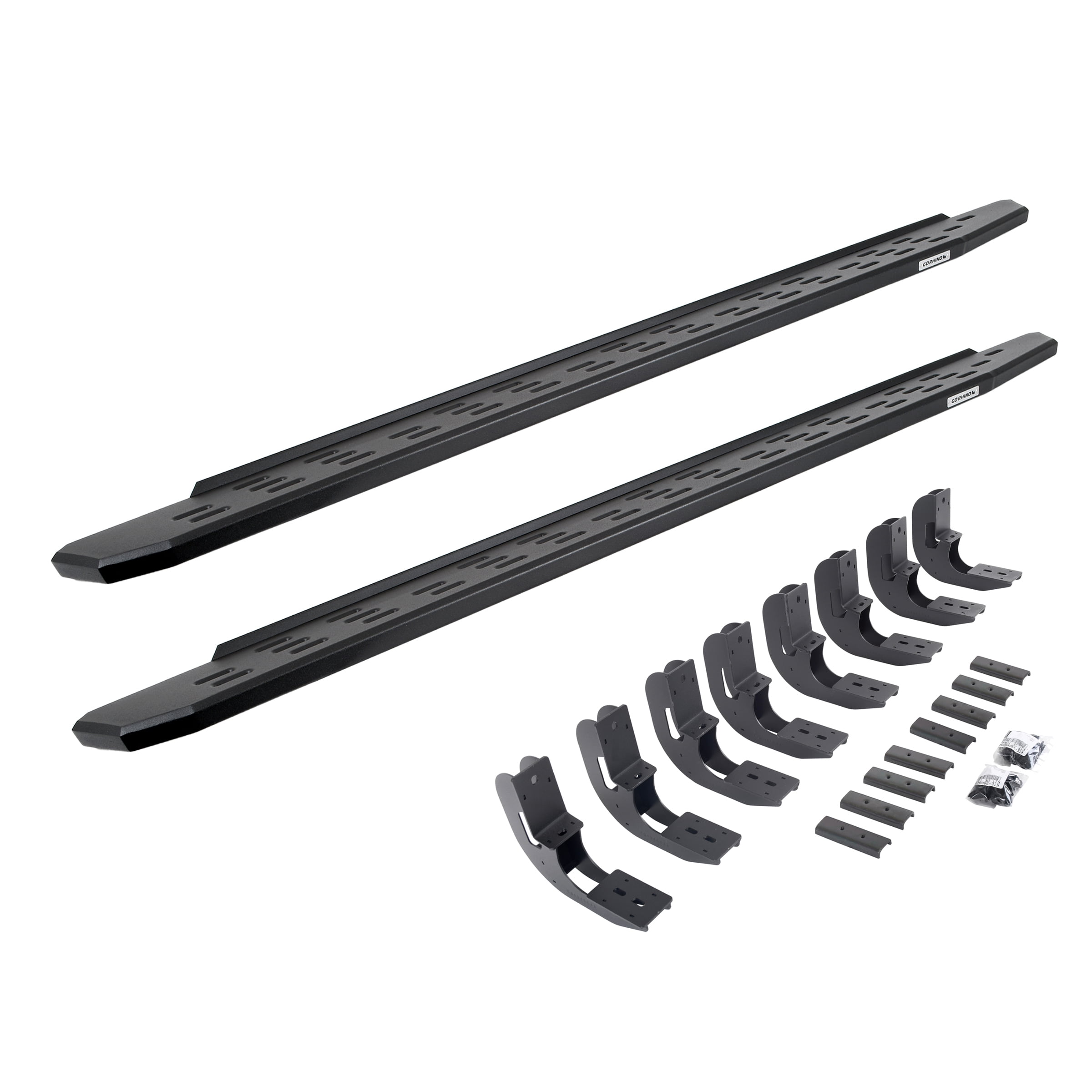 Go Rhino 69604887PC RB30 Running Boards with Mounting Bracket Kit For