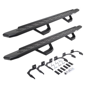 Go Rhino 6960998020PC RB30 Running Boards with Mounting Brackets, 2 Pairs Drop Steps Kit For Ram 11-14 1500, Dodge 09-10 Ram 1500 (Extended Cab Pickup)