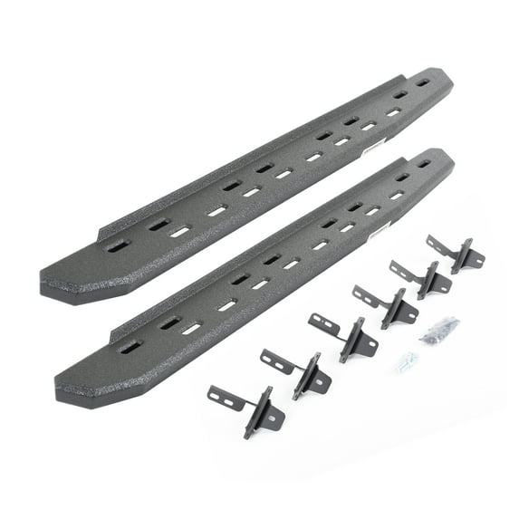 Go Rhino 69613157SPC RB30 Slim Line Running Boards with Mounting Bracket Kit For Ford 21-24 Bronco