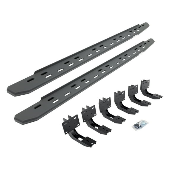 Go Rhino 69630680SPC RB30 Slim Line Running Boards with Mounting Bracket Kit For Ram 19-24 1500 (Extended Cab Pickup)