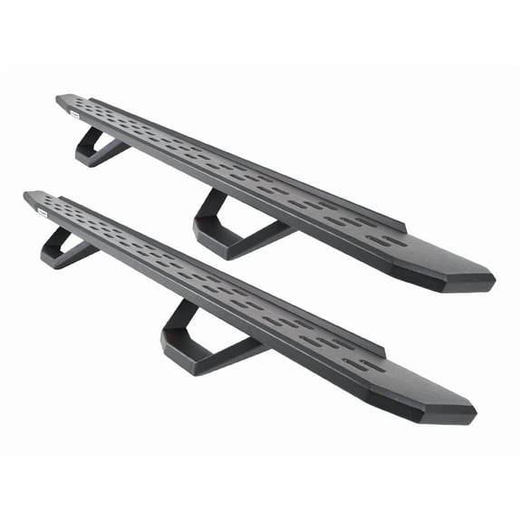 Go Rhino 6963068720PC RB30 Running Boards with Mounting Brackets, 2 Pairs Drop Steps Kit For Ram 19-24 1500 (Crew Cab Pickup)