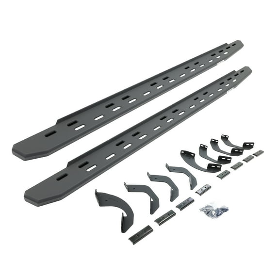Go Rhino 69643580SPC RB30 Slim Line Running Boards with Bracket Kit - Double Cab Only For Toyota 22-24 Tundra (Extended Cab Pickup)