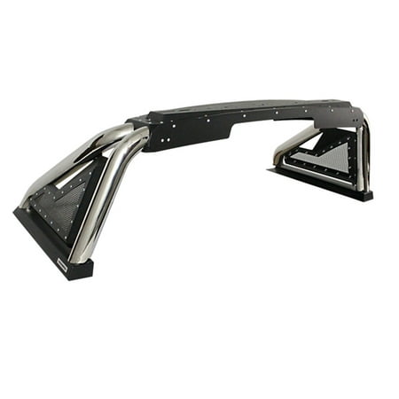 Go Rhino 911000PS Sport Bar 2.0; Polished Stainless Steel; Lights Not Included;