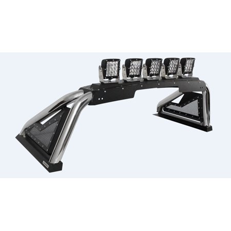 Go Rhino 918600PS Sport Bar 2.0 with Power Actuated Retractable Light Mount For 19-24 Sierra 3500 HD, Silverado 3500 HD, 1500, Silverado 2500 HD, Sierra 2500 HD