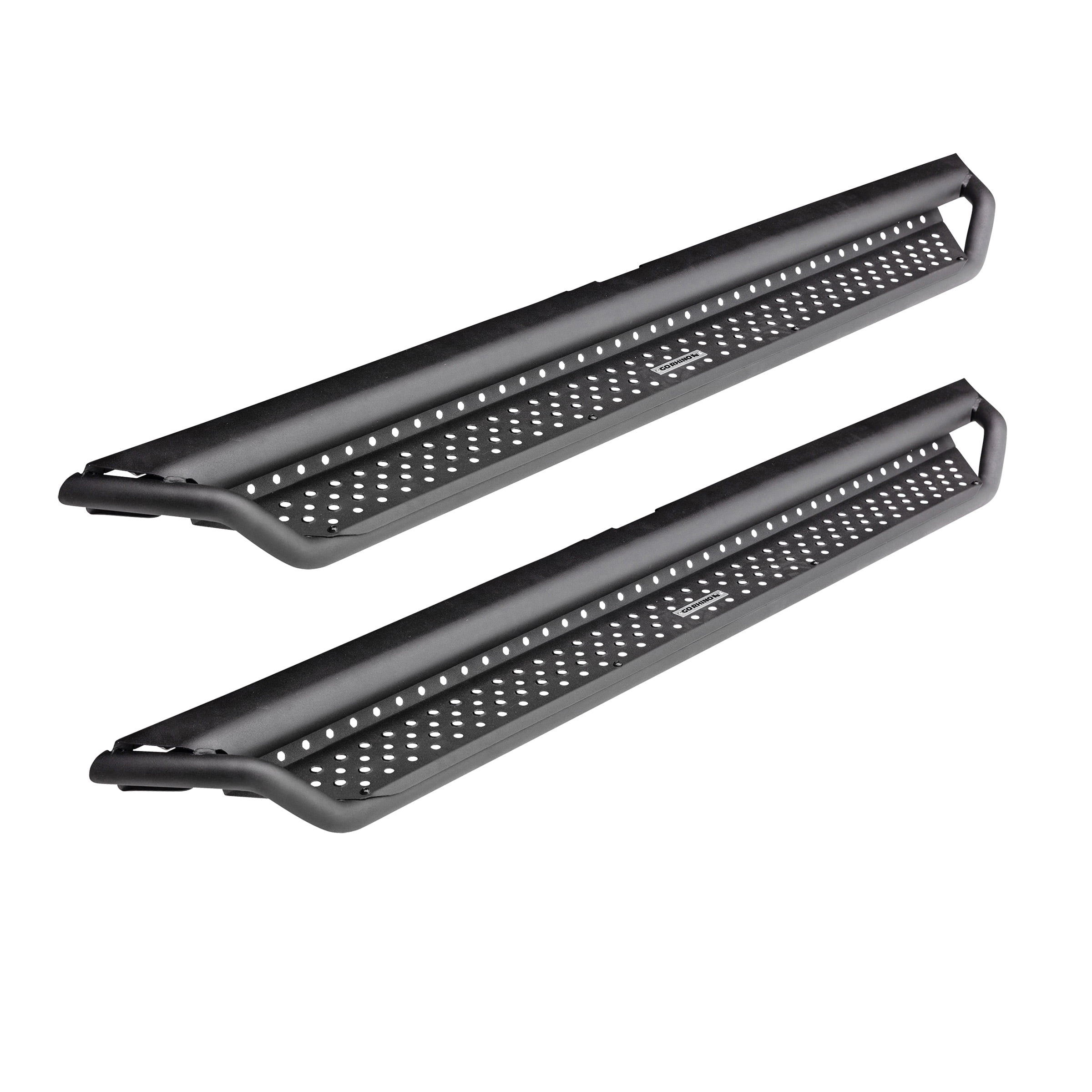 Go Rhino D14432T Dominator Xtreme D1 Side Steps with Rocker Panel Mounting Bracket Kit For Toyota 05-23 Tacoma