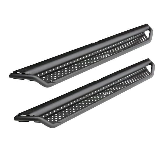 Go Rhino D14516T Dominator Xtreme D1 Side Steps with Rocker Panel Mounting Bracket Kit For Jeep 20-23 Gladiator (Crew Cab Pickup)
