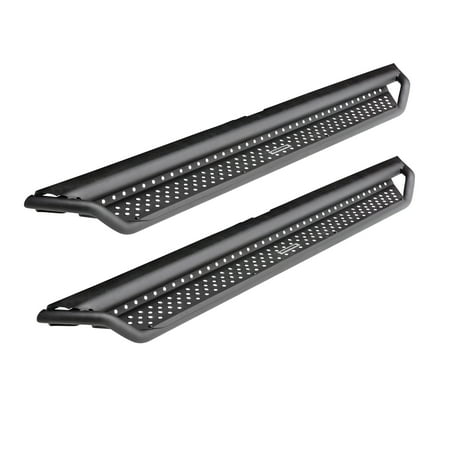 Go Rhino D14927T Dominator Xtreme D1 Side Steps with Rocker Panel Mounting Bracket Kit For Jeep 18-24 Wrangler Fits select: 2018-2019,2021 JEEP WRANGLER UNLIMITED