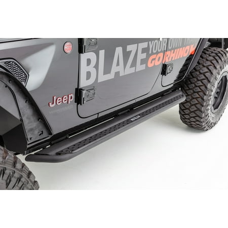 Go Rhino DSS4435T Dominator Xtreme DSS Side Steps with Rocker Panel Mounting Kit - Double Cab only For Toyota 22-24 Tundra (Extended Cab Pickup)