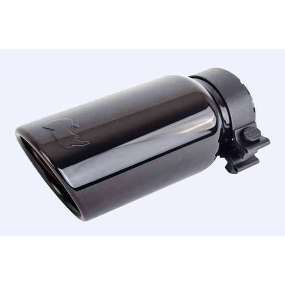 Go Rhino GRT3410BC Black Chrome Stainless Steel Exhaust Tip