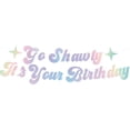 thumbnail image 1 of Go Shawty It’s Your Birthday Banner,Iridescent,Pre-Strung,Hip Hop Happy Birthday Banner Sign for Women Men Adult Her Funny 21st 30th 40th 50th 60th 80th Rap Theme Party Supplies,Ideas,Gifts, 1 of 10