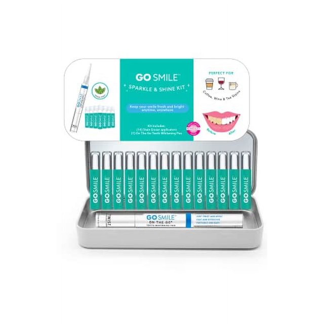 Go Smile On The Go Teeth Whitening (Sparkle & Shine) Includes Teeth