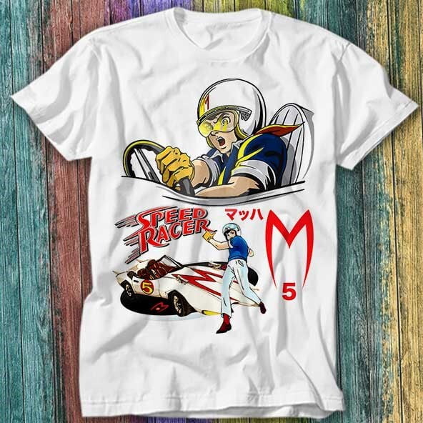 Go Speed Racer Japanese Comic Anime T Shirt Top Tee 226 - Walmart.com